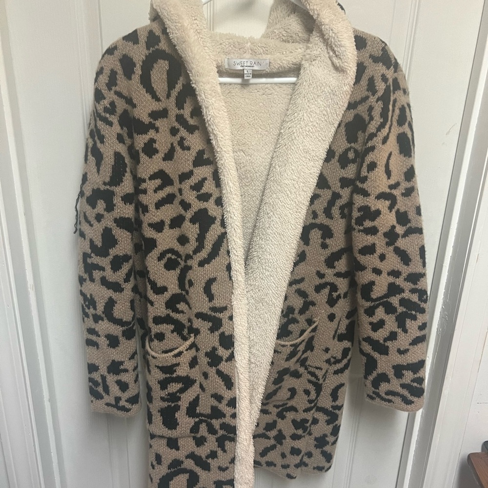 Sweet Rain Cream Fleece Jacket